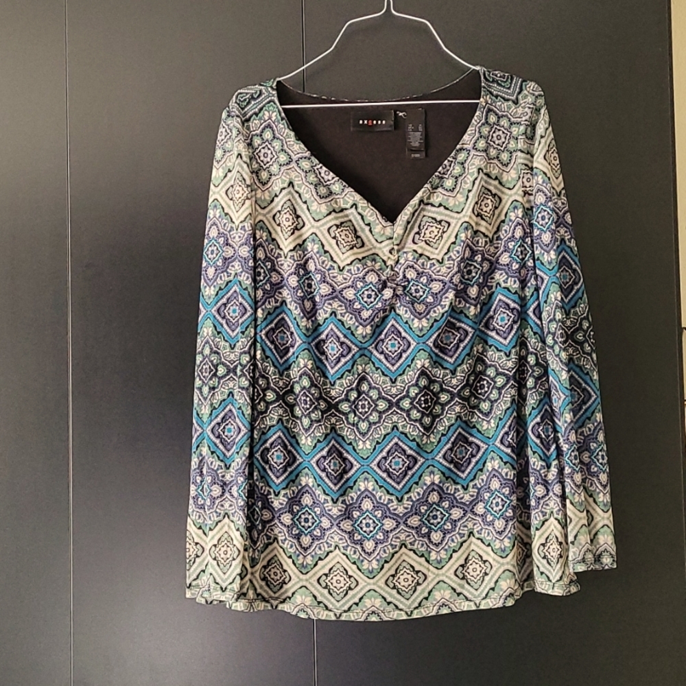 Axcess XL long sleeve mesh shirt